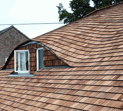 Cedar Shingles and Oak Shakes Roofing
