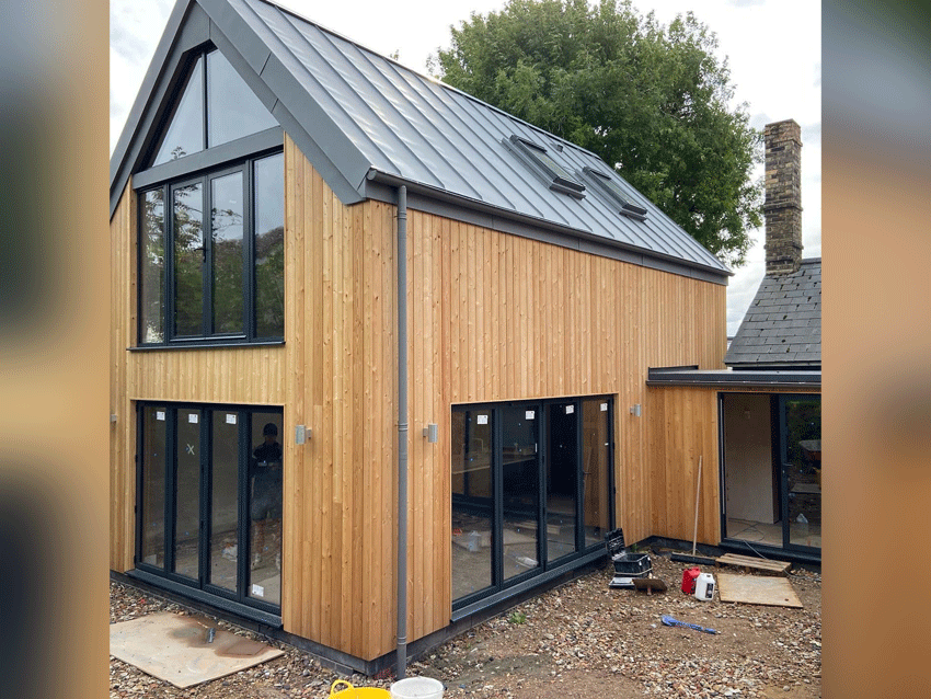 Zinc Roofing Extensions