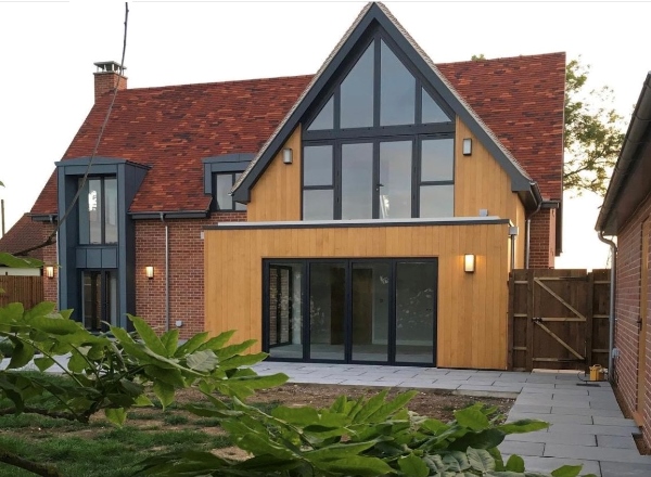 Best use of concrete & clay tiles for a domestic project